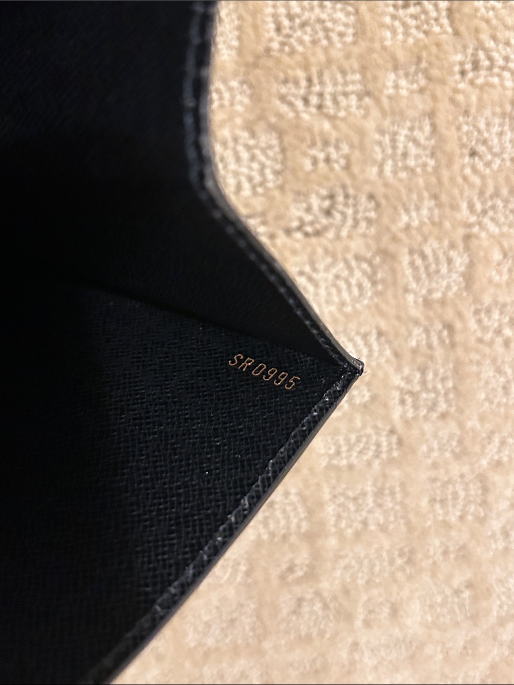 Louis Vuitton Monceau Black Epi Leather Crossbody Hand Bag- Excellent! - Picture 12 of 14